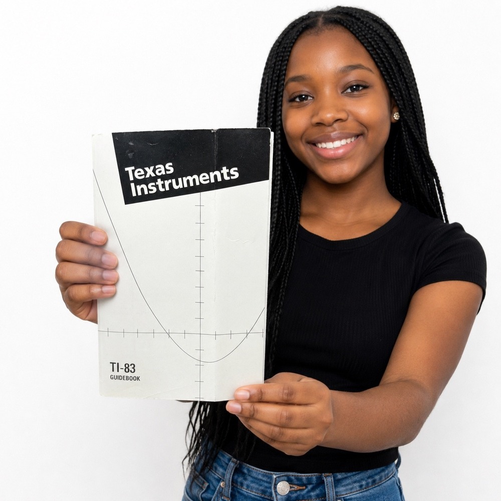 Texas Instruments TI-83 Guidebook Original Graphing Calculator User Manual